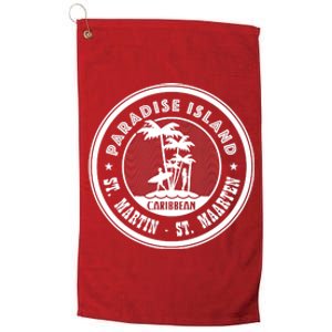 St. Martin Paradise Island Platinum Collection Golf Towel