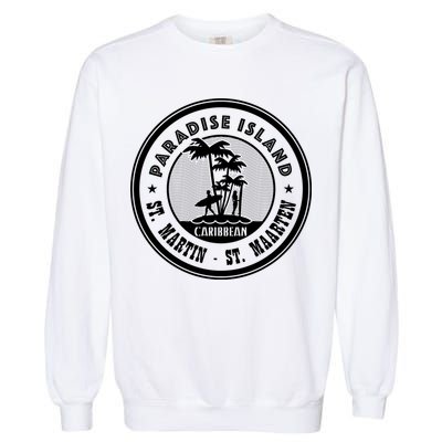St. Martin Paradise Island Garment-Dyed Sweatshirt