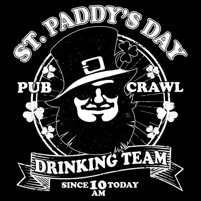 St. Paddy's Day Pub Crawl Drinking Team 16 in Basic Backpack