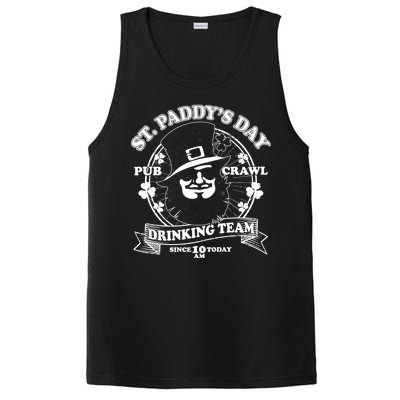 St. Paddy's Day Pub Crawl Drinking Team PosiCharge Competitor Tank