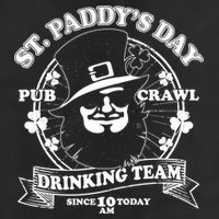St. Paddy's Day Pub Crawl Drinking Team Golf Towel