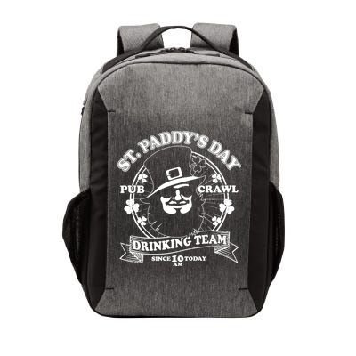 St. Paddy's Day Pub Crawl Drinking Team Vector Backpack