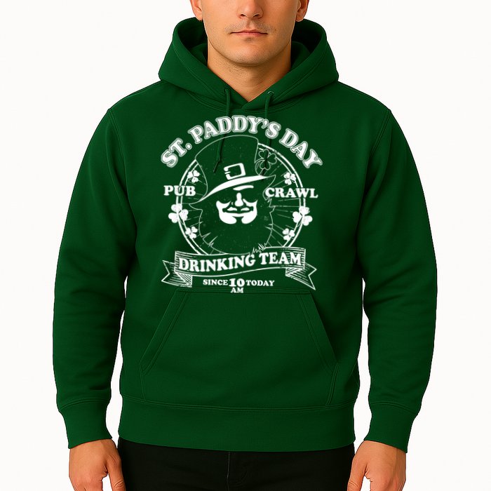 St. Paddy's Day Pub Crawl Drinking Team Hoodie