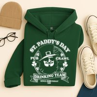 St. Paddy's Day Pub Crawl Drinking Team Hoodie