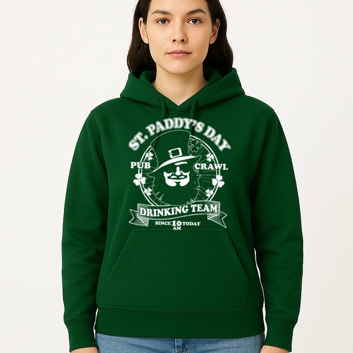 St. Paddy's Day Pub Crawl Drinking Team Hoodie