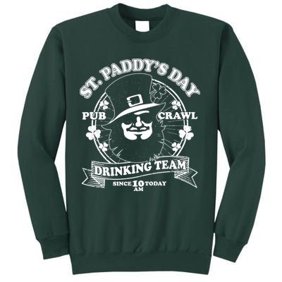 St. Paddy's Day Pub Crawl Drinking Team Sweatshirt