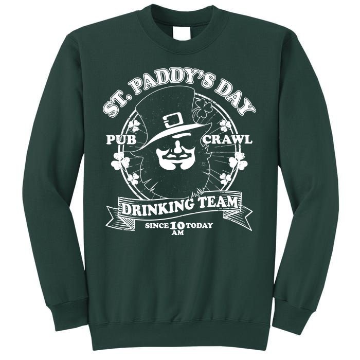 St. Paddy's Day Pub Crawl Drinking Team Sweatshirt