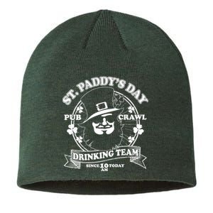 St. Paddy's Day Pub Crawl Drinking Team Sustainable Beanie