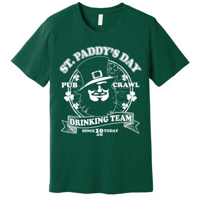 St. Paddy's Day Pub Crawl Drinking Team Premium T-Shirt