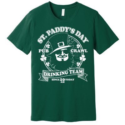 St. Paddy's Day Pub Crawl Drinking Team Premium T-Shirt