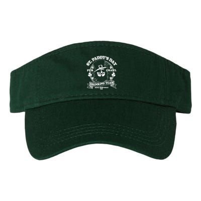 St. Paddy's Day Pub Crawl Drinking Team Visor
