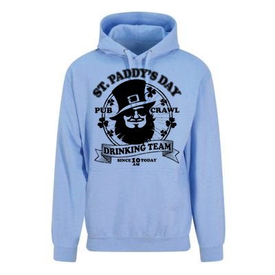 St. Paddy's Day Pub Crawl Drinking Team Unisex Surf Hoodie