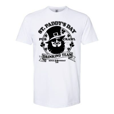 St. Paddy's Day Pub Crawl Drinking Team Softstyle® CVC T-Shirt