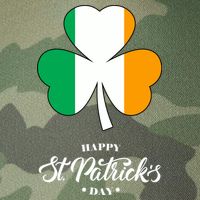 St. Patrick Day Irish Clover Flag Legacy Tie Dye Trucker Hat