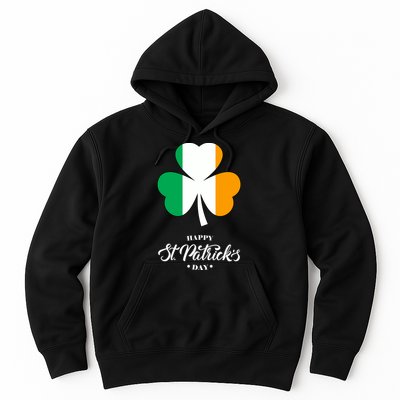 St. Patrick Day Irish Clover Flag Hoodie