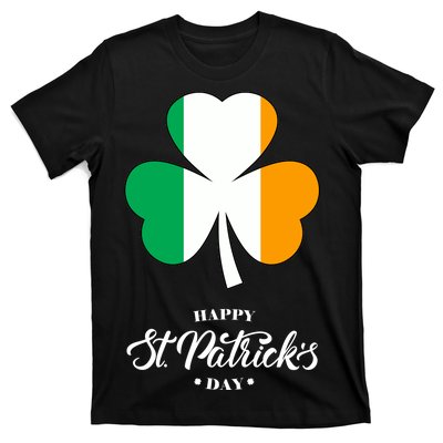 St. Patrick Day Irish Clover Flag T-Shirt