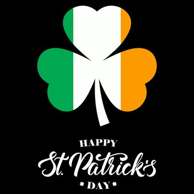 St. Patrick Day Irish Clover Flag T-Shirt