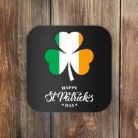 St. Patrick Day Irish Clover Flag Coaster