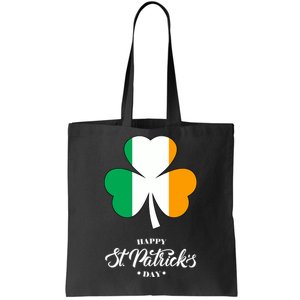 St. Patrick Day Irish Clover Flag Tote Bag