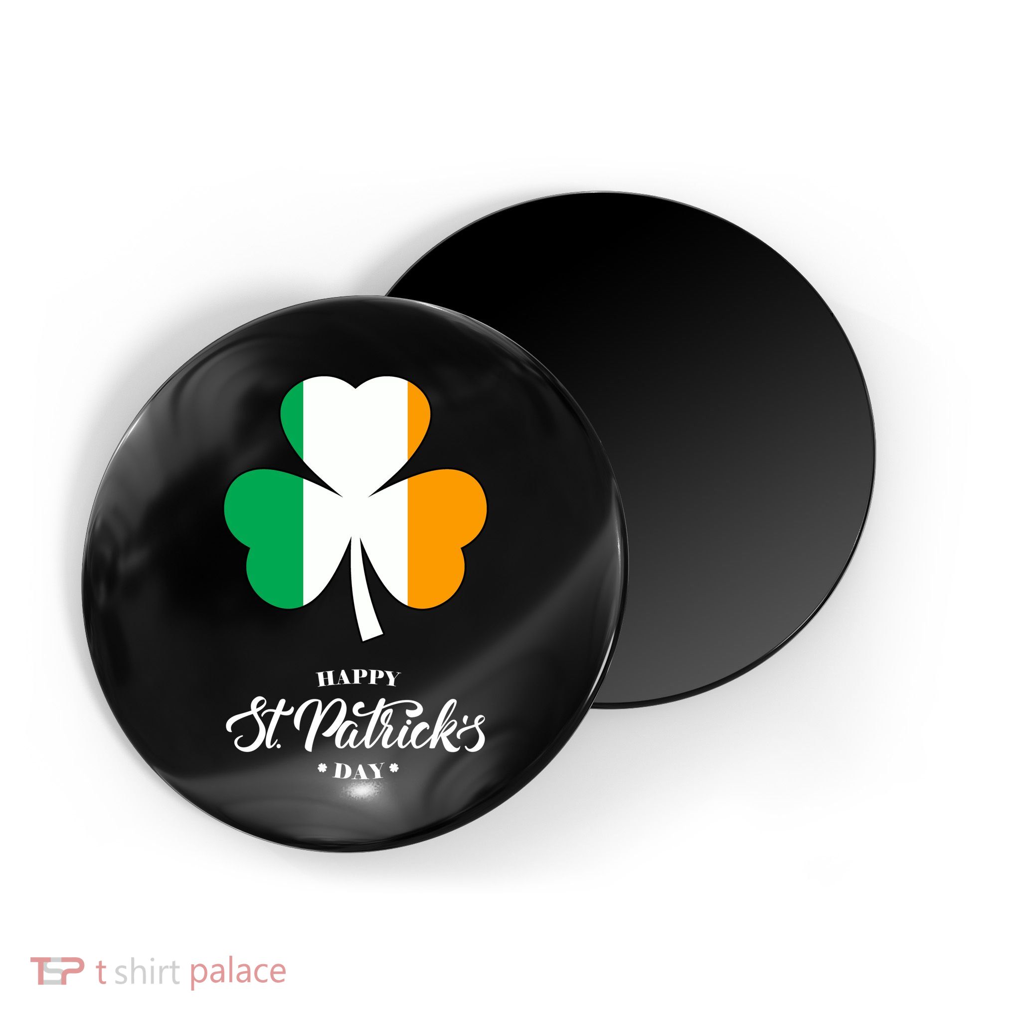 St. Patrick Day Irish Clover Flag Magnet