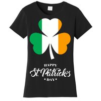 St. Patrick Day Irish Clover Flag Women's T-Shirt