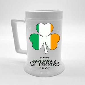 St. Patrick Day Irish Clover Flag Beer Stein