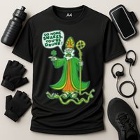 St. Patrick Go Home Snakes You're Drunk Cooling Performance Crew T-Shirt