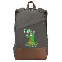 St. Patrick Go Home Snakes You're Drunk Cotton Canvas Backpack