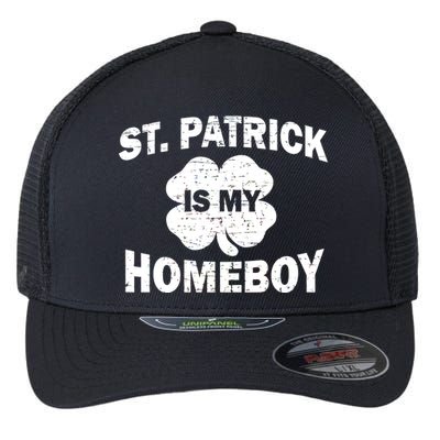 St. Patrick Is My Homeboy Flexfit Unipanel Trucker Cap