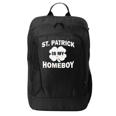 St. Patrick Is My Homeboy City Backpack