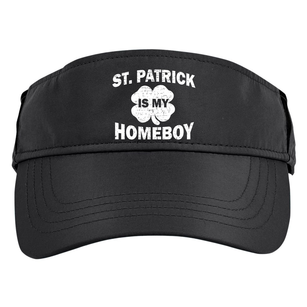 St. Patrick Is My Homeboy Adult Drive Performance Visor