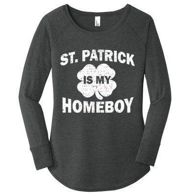 St. Patrick Is My Homeboy Women's Perfect Tri Tunic Long Sleeve Shirt