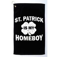 St. Patrick Is My Homeboy Golf Towel