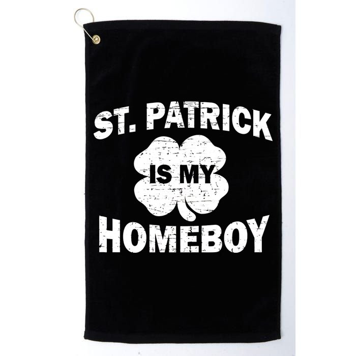 St. Patrick Is My Homeboy Golf Towel