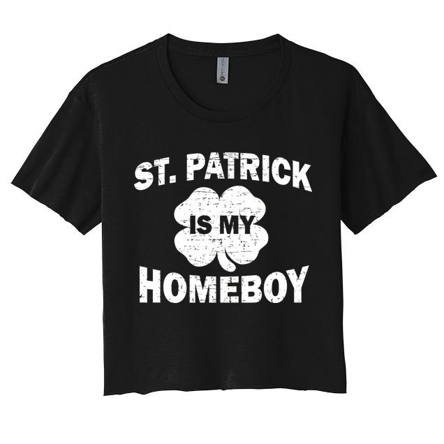 St. Patrick Is My Homeboy Crop Top