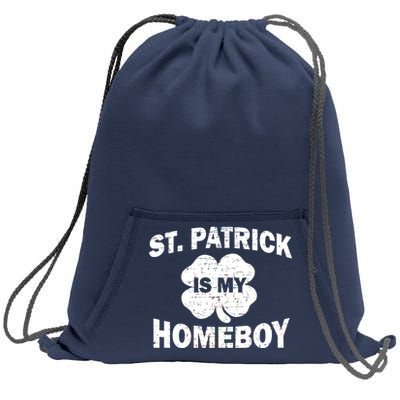 St. Patrick Is My Homeboy Sweatshirt Cinch Pack Bag