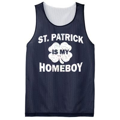 St. Patrick Is My Homeboy Mesh Reversible Basketball Jersey Tank