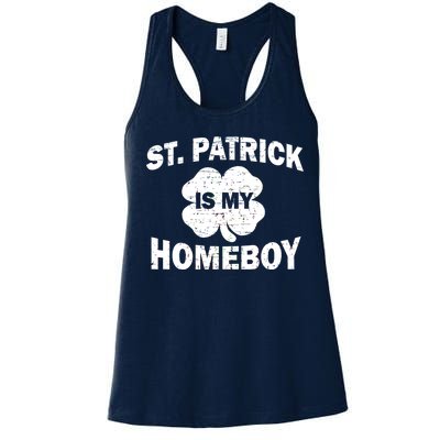 St. Patrick Is My Homeboy Women's Racerback Tank