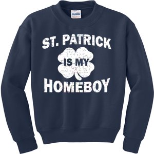 St. Patrick Is My Homeboy Kids Sweatshirt