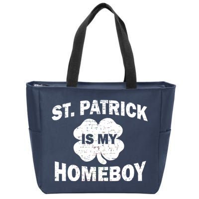 St. Patrick Is My Homeboy Zip Tote Bag