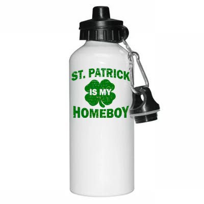 St. Patrick Is My Homeboy Aluminum Water Bottle