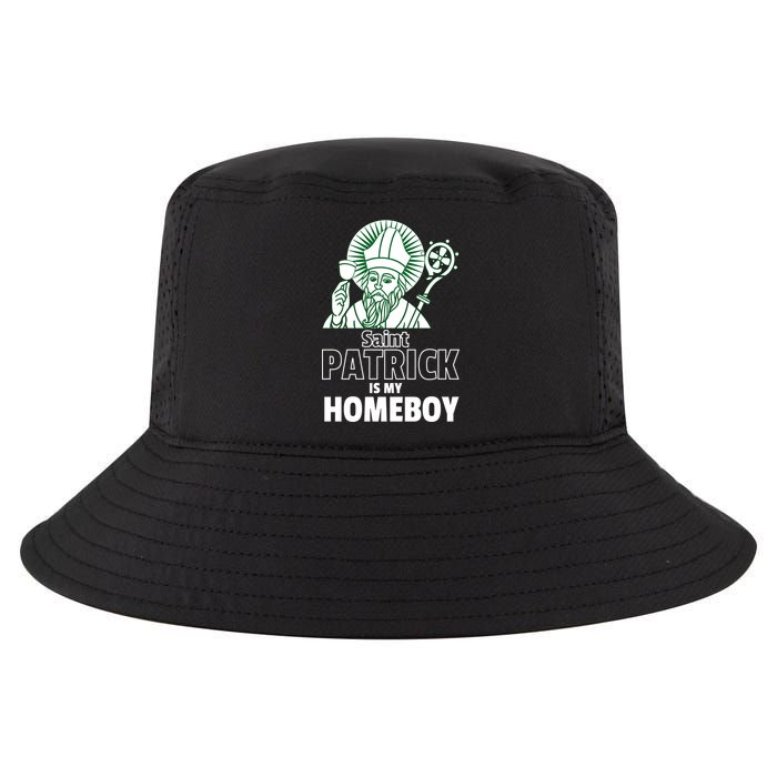 St. Patrick Is My Homeboy Funny Irish Cool Comfort Performance Bucket Hat