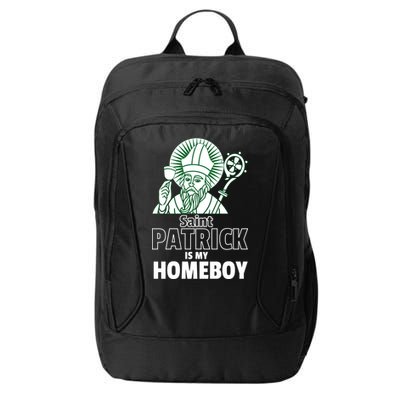 St. Patrick Is My Homeboy Funny Irish City Backpack