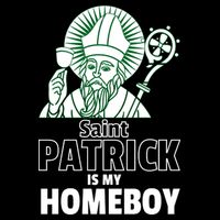 St. Patrick Is My Homeboy Funny Irish Backpack