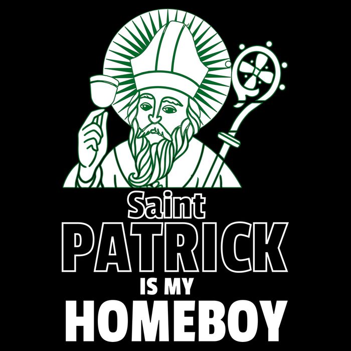 St. Patrick Is My Homeboy Funny Irish Backpack