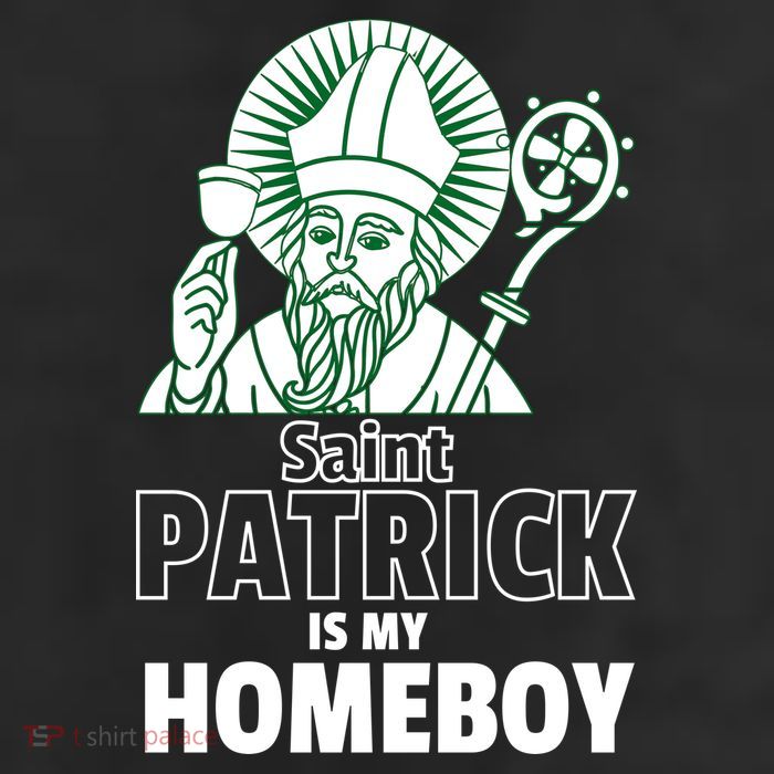 St. Patrick Is My Homeboy Funny Irish 11oz C Handle Ceramic Mug