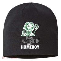 St. Patrick Is My Homeboy Funny Irish Sustainable Beanie