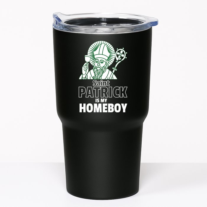St. Patrick Is My Homeboy Funny Irish Tumbler