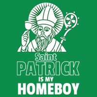 St. Patrick Is My Homeboy Funny Irish Tall T-Shirt