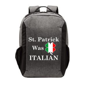 St. Patrick Was Italian Funny St Patricks Day Vector Backpack